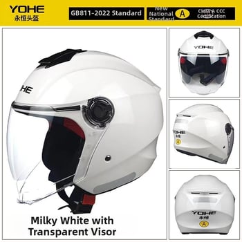 Casca Eternal 877, material ABS, cască pentru motocicletă 3/4, certificare GB811-2022A, cod 3C 2023011105581693, potrivită pentru motociclete electrice