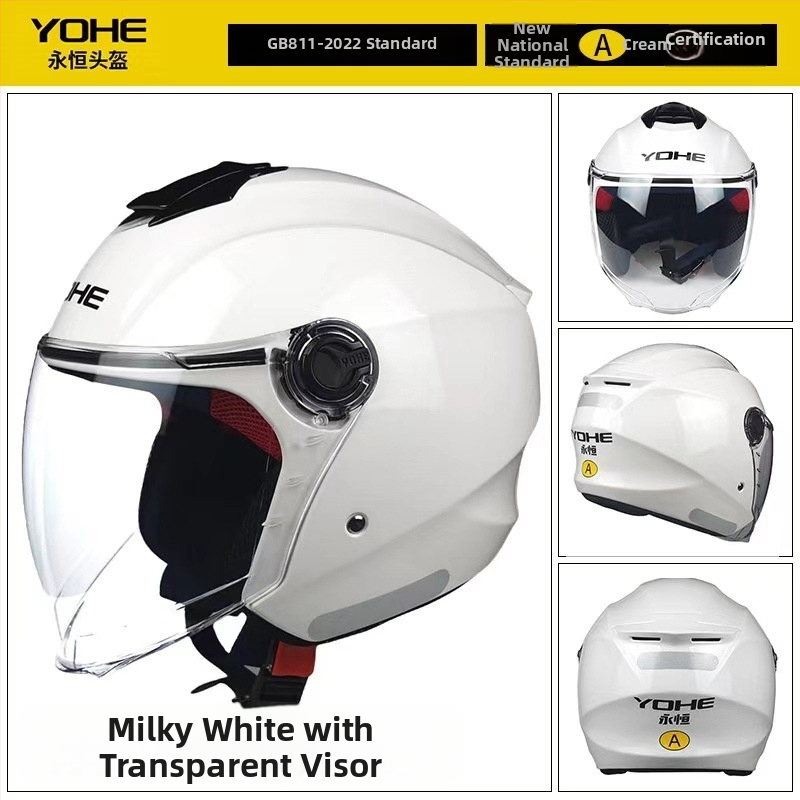Casca Eternal 877, material ABS, cască pentru motocicletă 3/4, certificare GB811-2022A, cod 3C 2023011105581693, potrivită pentru motociclete electrice