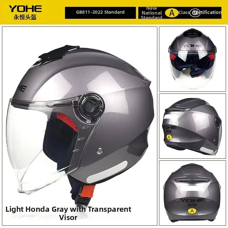 Casca Eternal 877, material ABS, cască pentru motocicletă 3/4, certificare GB811-2022A, cod 3C 2023011105581693, potrivită pentru motociclete electrice