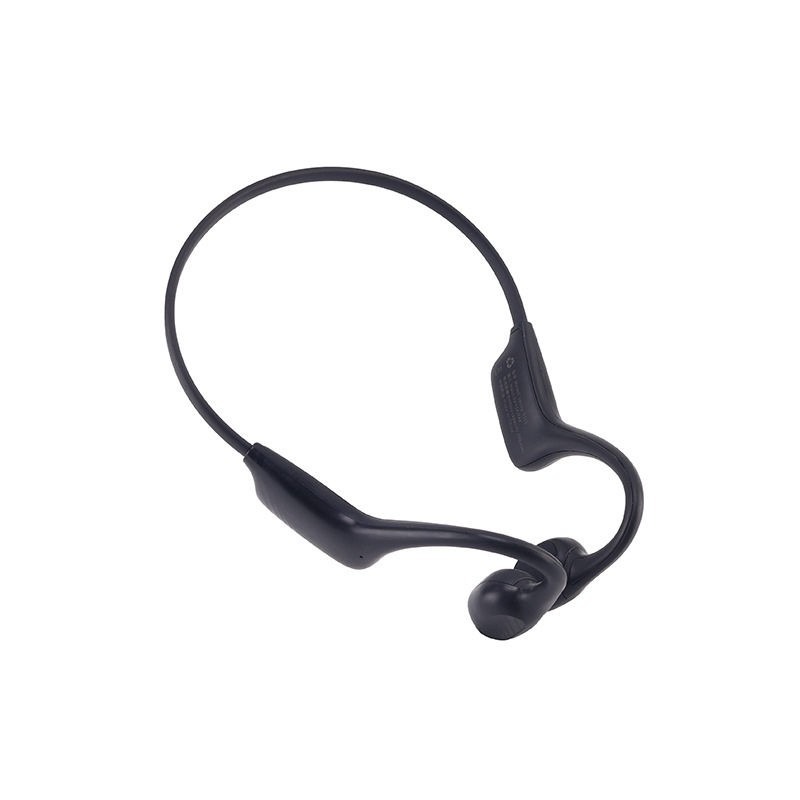 Bezdrôtové slúchadlá s kosťovým vedením na behanie, s háčikom na ucho, Bluetooth 5.4, IPX5, výdrž batérie viac než 8 hodín