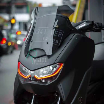 Prednje vjetrobransko staklo za Yamaha NMAX155 (20-22) – dekorativna upotreba, model 20-NMAX155