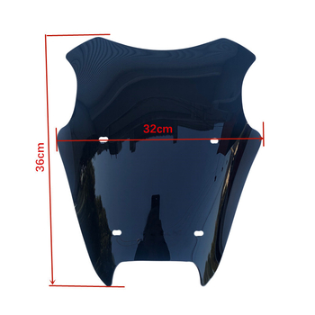 Prednje vjetrobransko staklo za Yamaha NMAX155 (20-22) – dekorativna upotreba, model 20-NMAX155