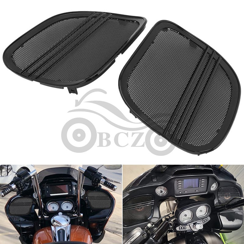 Dekorativni poklopac zvučnika — BCZMT, model Large gliding, kompatibilan s motociklom