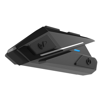 Bluetooth хедсет за каска на мотоциклет със стерео звук, автоматично приемане на повикване, обхват до 10 м, Bluetooth 5.0, над 8 часа живот на батерията