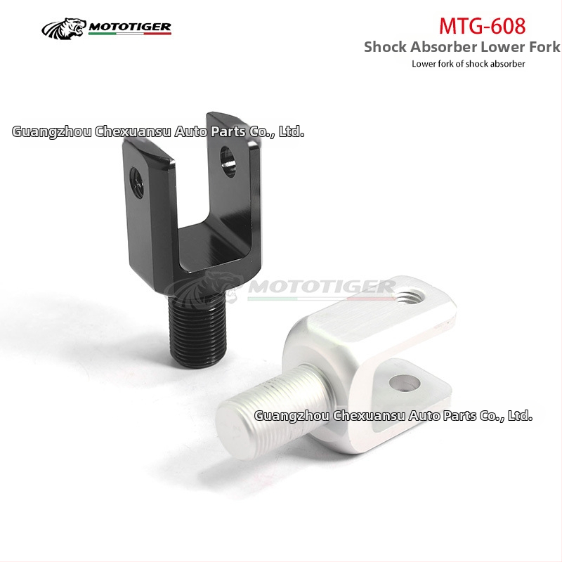 Furcă inferioară amortizată — adaptor de amortizare, 16x1.25, M8, MTG-608, universal