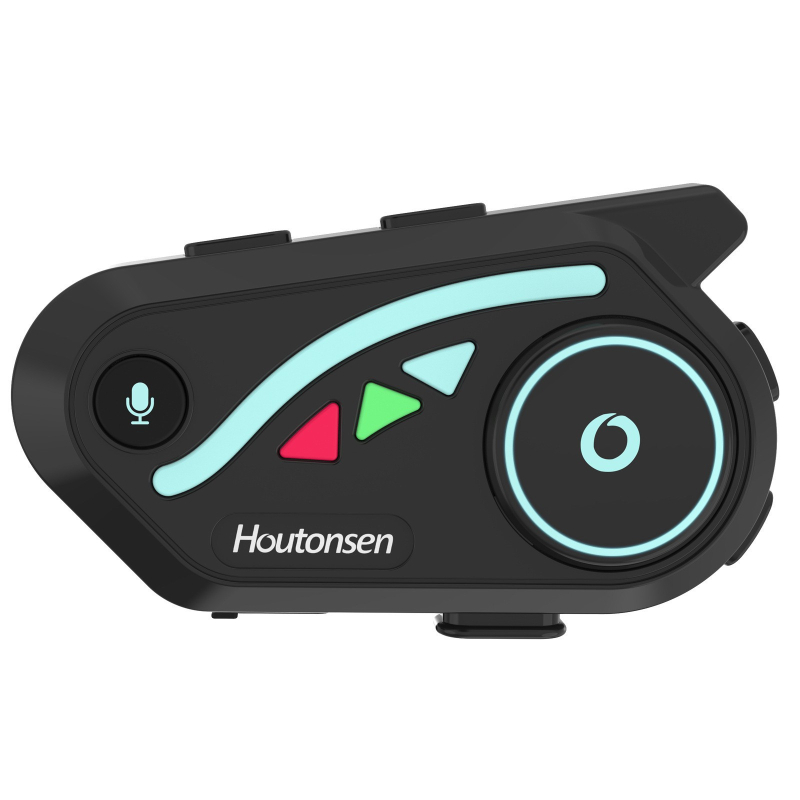 Casca Bluetooth pentru motocicletă V8 – autonomie 30h, impermeabilă, anulare zgomot, stereo, Qualcomm QCC, conectare la două telefoane