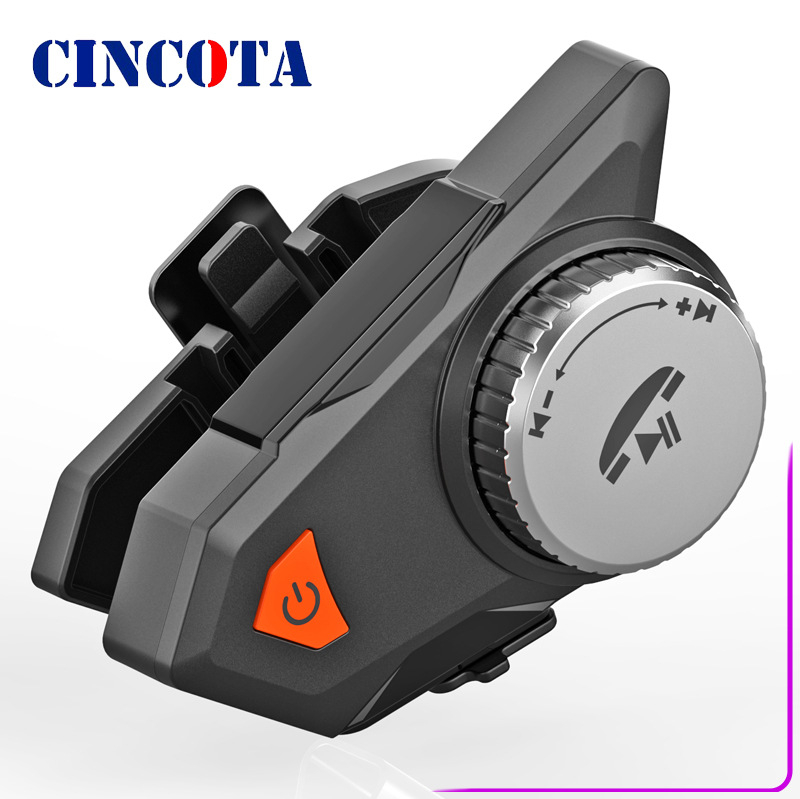 Motociklistička kaciga s Bluetooth slušalicom za glazbu - bežično, trajanje baterije do 12 sati (10 m, Bluetooth 5.4, stereo)