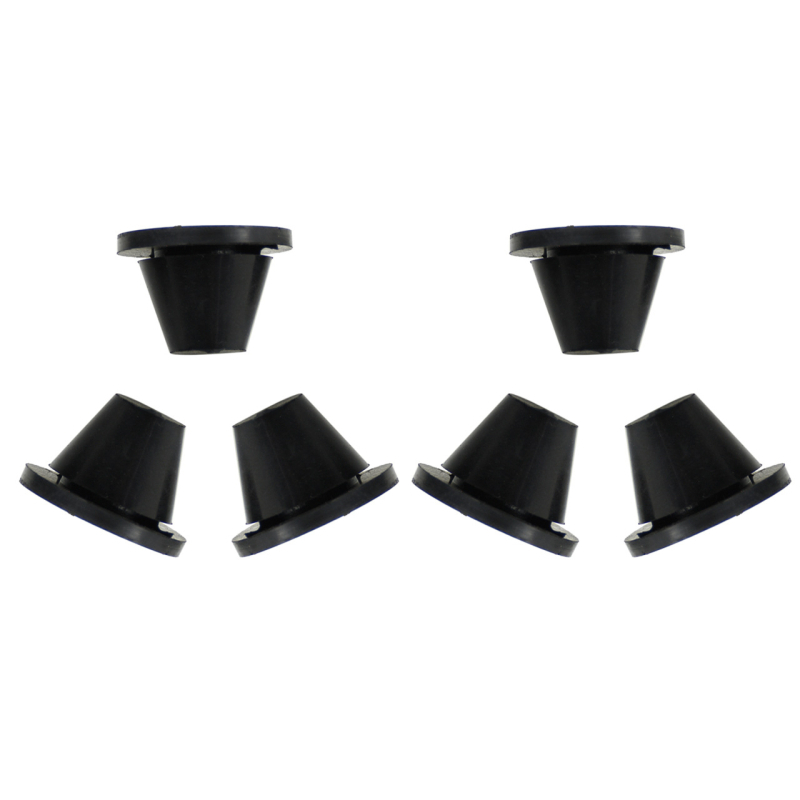 Gumeni set bočnog poklopca i ferrule za Harley Touring, 6 kom, Hao Chang
