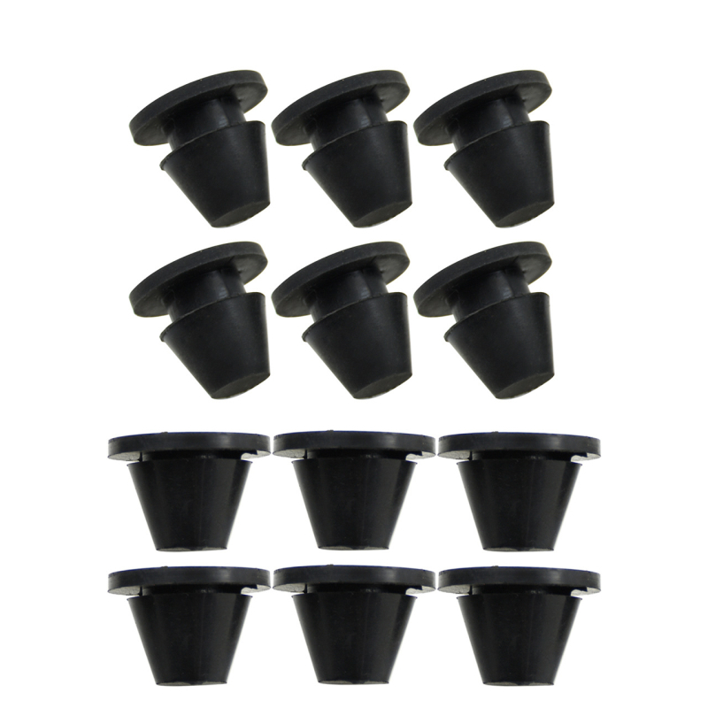 Gumeni set bočnog poklopca i ferrule za Harley Touring, 6 kom, Hao Chang