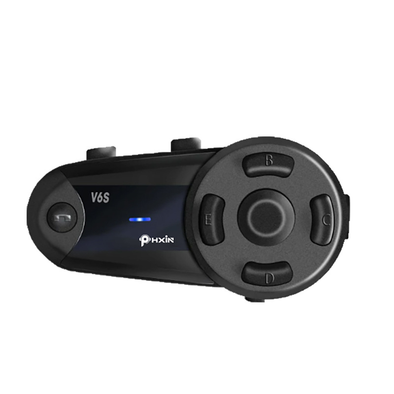 V6S kaciga Bluetooth slušalica za motocikle – Bluetooth, Interkom, Vodootporna, Smanjenje buke, Trajanje baterije 18 h