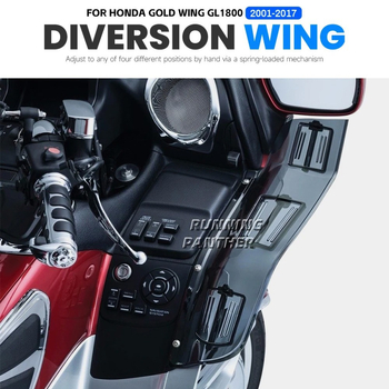 otilli Spoiler lateral Dragon Wing – protecție aer, ventilație și parbriz pentru Honda Gold Wing GL1800 F6B