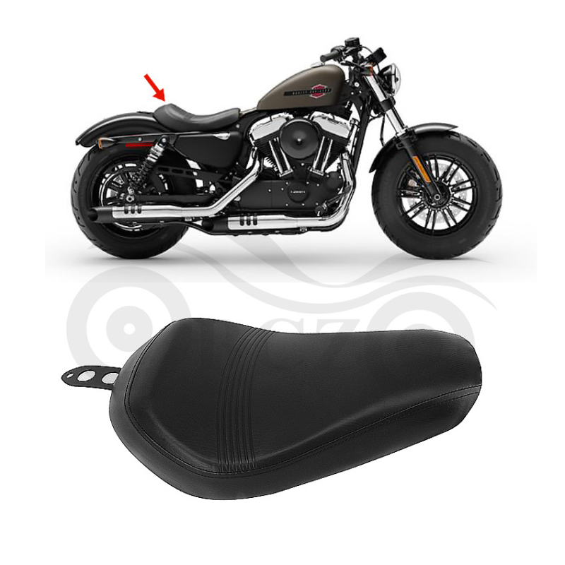 Stražnja kožna sjedalica za motocikl Harley 883 • Prilagodba obrade: Da • Marka: BCZMT • Model: Cruise Prince • Kompatibilni modeli: Harley 883