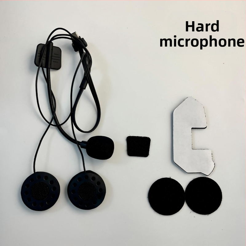 Bluetooth slúchadlá pre prilbu motorky, 5.4, dosah 10 m, stereo na ucho, potlačenie šumu, prehrávanie hudby a hovory