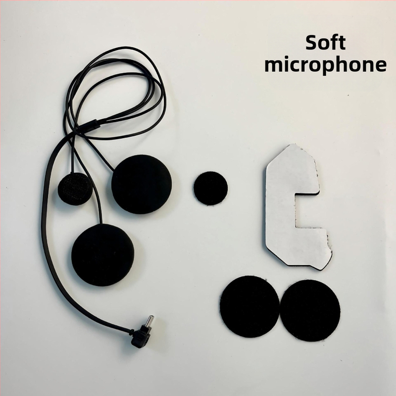 Bluetooth slúchadlá pre prilbu motorky, 5.4, dosah 10 m, stereo na ucho, potlačenie šumu, prehrávanie hudby a hovory