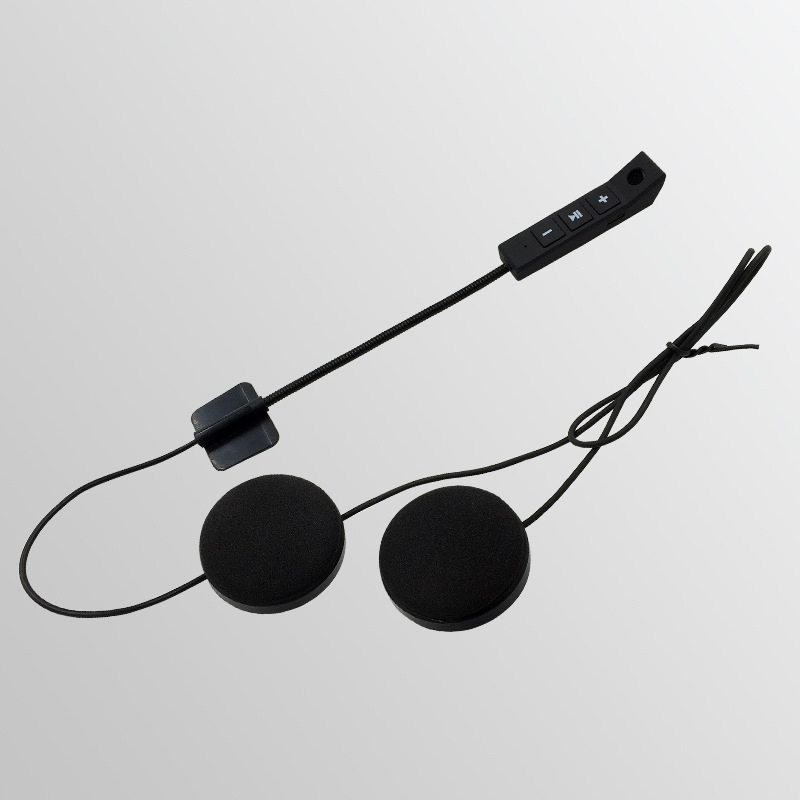 Bluetooth slušalica za kacigu motocikla (80-satna baterija, Bluetooth 5.0, domet 10 m, vodootporna, stereo)