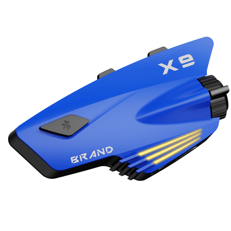 Bluetooth slušalica za motorističku kacigu – Bluetooth 5.0, 3D stereo, Vodootporna i otporna na prašinu, Trajanje baterije 20 h, Hands-free pozivi