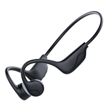 Căști cu conductivitate osoasă Bluetooth 5.0, montate pe cap, autonomie de peste 8 ore, rază de 10 m
