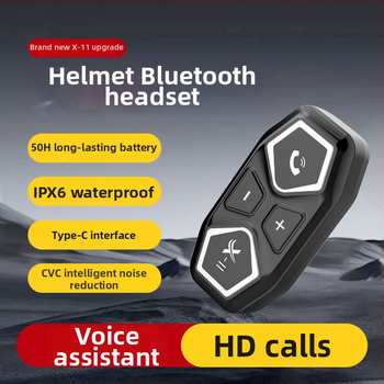 X séria prilba Bluetooth slúchadlo – inteligentné potláčanie šumu, dosah 20 m, Bluetooth 5.0, 3D priestorový zvuk, 50 h batéria