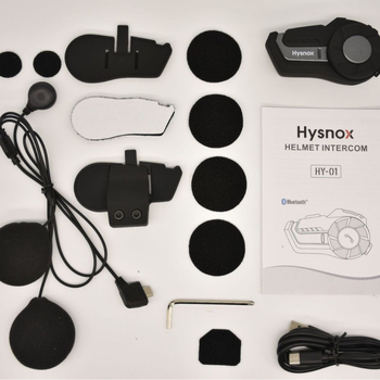 HY-01S Bluetooth interkom za kacigu – za motocikle, planinske i gradske bicikle