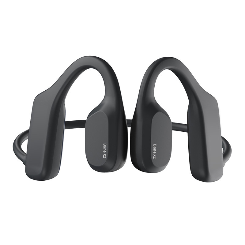 Căști cu conductie osoasă, IP68 rezistente la apă, design de susținere pentru ureche, Bluetooth 5.4, stereo, autonomie baterie 72 h