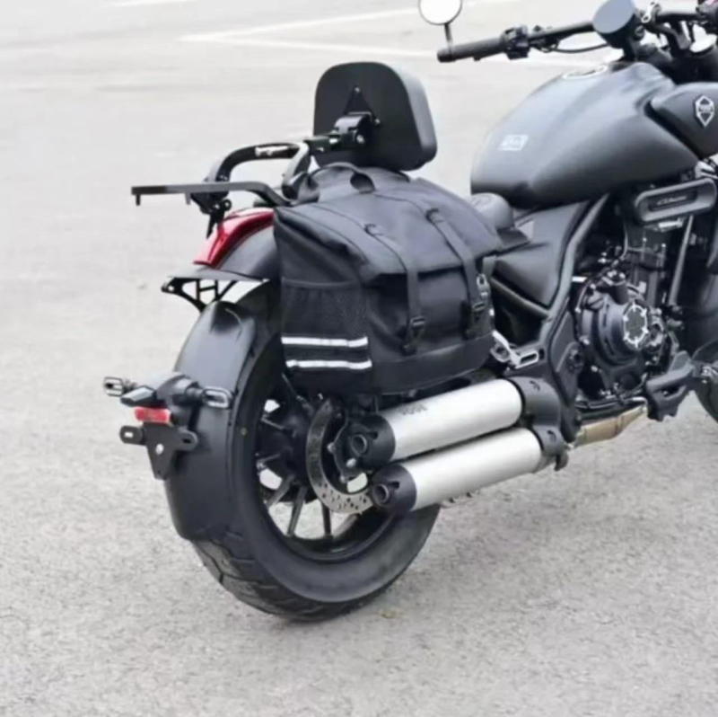450clc Spring Style dijelovi za modifikaciju s otpornošću na pad, retro bočna torba, torba za kacigu, sklopivi naslon i nosač tereta