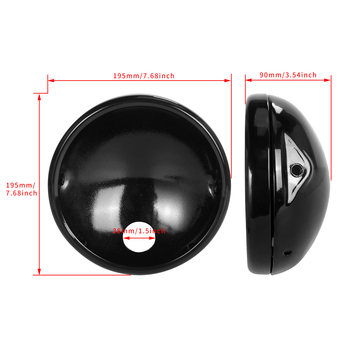 Kućište svjetla za motocikl Chengfeng – univerzalni tip, zaštita svjetla, model Headlight housing