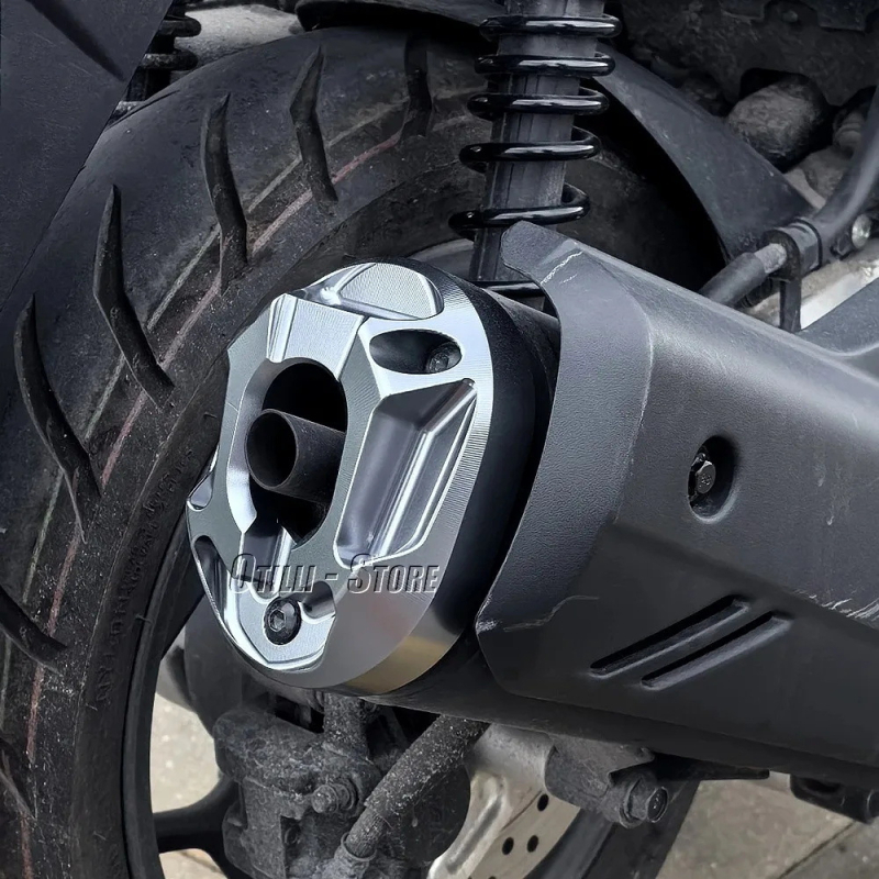 Aluminijski zaštitni poklopac ispušnog sustava za Honda PCX160 / Vario 160 (2021–2023) – dodatak za modifikaciju motocikla