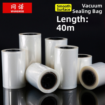 Potravinárske vrecká na rolke, hladký povrch, gravírovaná tlač, vákuové balenie, prispôsobiteľné spracovanie