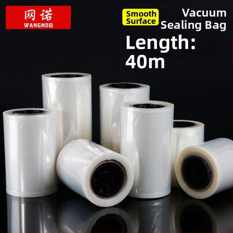 Potravinárske vrecká na rolke, hladký povrch, gravírovaná tlač, vákuové balenie, prispôsobiteľné spracovanie