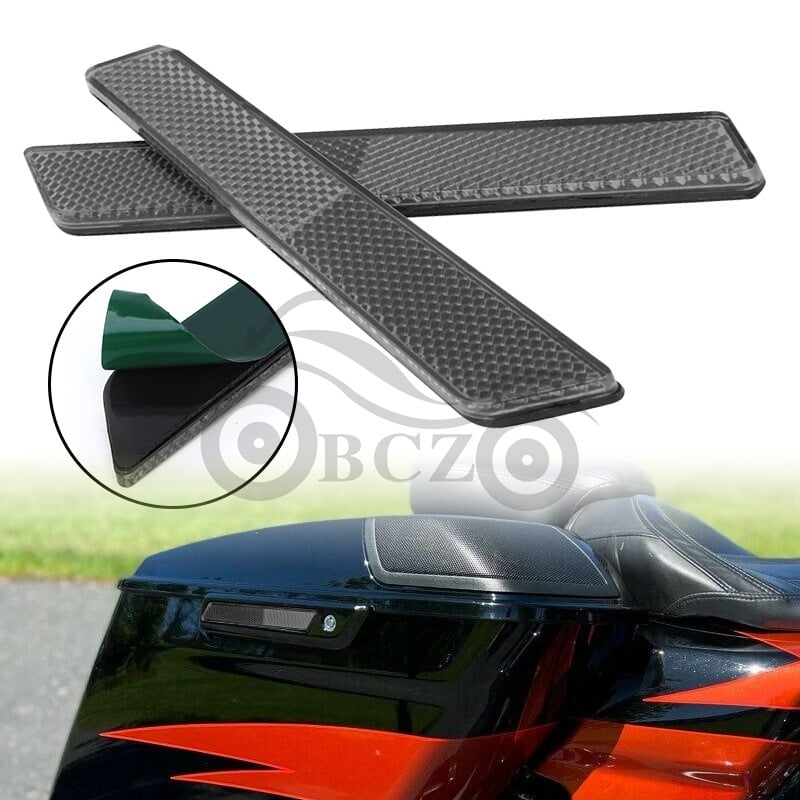 Bočni poklopac kutije za motocikl s reflektirajućom trakom – Harley Road King, BCZMT