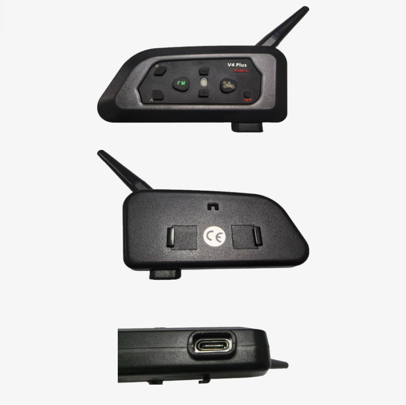 Футболна съдия-интерком слушалка - Bluetooth 5.0, водоустойчива, шумопотискане, обхват 800 м, батерия 12 ч