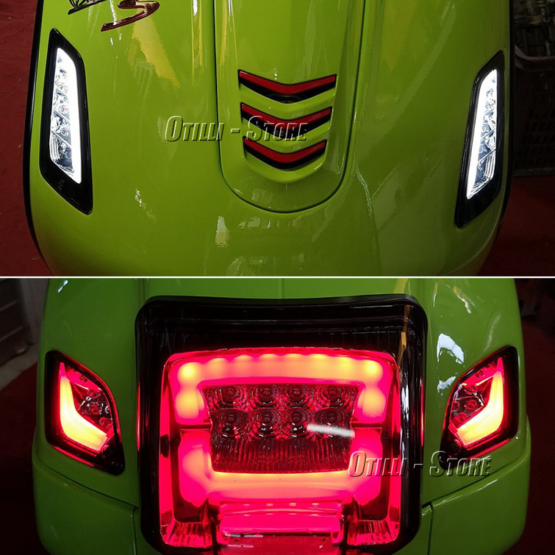 Otilli LED prednje i stražnje pokazivače smjera za Vespa GTS/GTV seriju (GTS 150/250/300, GTV 250/300)