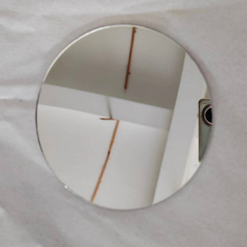Kozmetičko kružno ogledalo, bez okvira, neelektrično, za spavaću sobu ili kupaonu, prilagodljivo