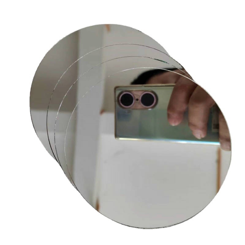 Kozmetičko kružno ogledalo, bez okvira, neelektrično, za spavaću sobu ili kupaonu, prilagodljivo