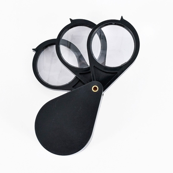 Ogledalo s 3 paneli, prijenosno i sklopivo, 15x povećanje - TOP YJ7003