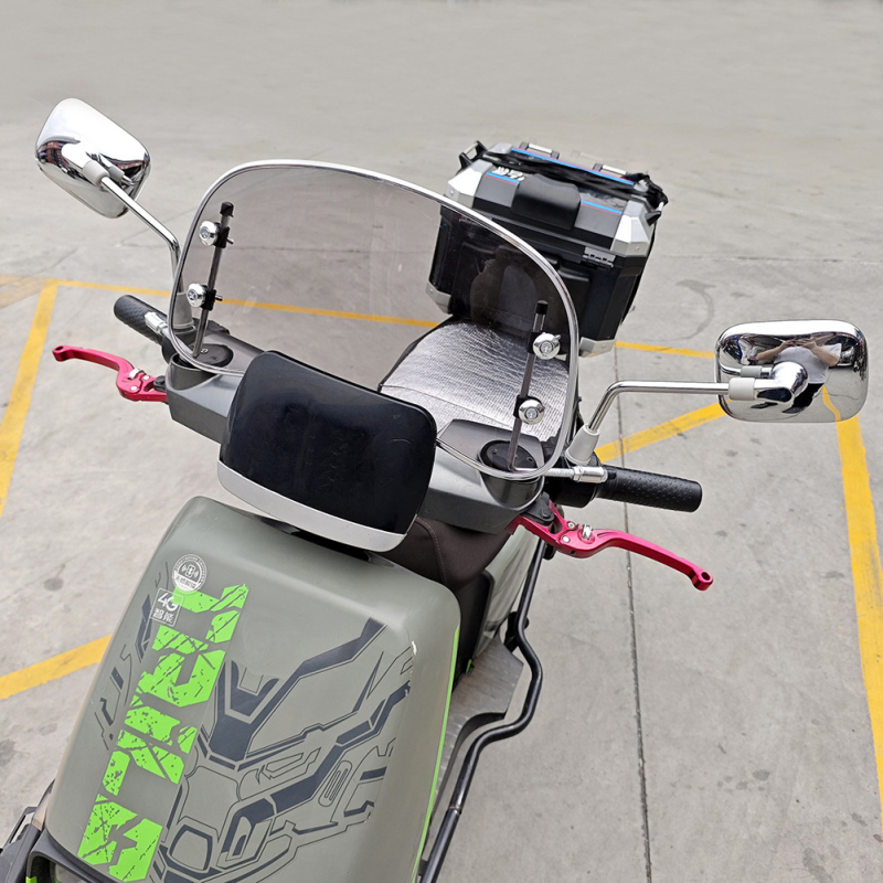 Vjetrobran za retro skuter – visoka definicija, stil: vjetrobran, tip vozila: Drugo, model: Drugi, artikl broj: 2443537223HZ89, materijal: Drugo