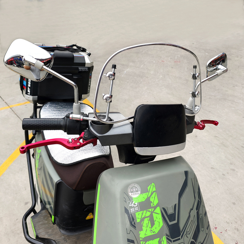 Vjetrobran za retro skuter – visoka definicija, stil: vjetrobran, tip vozila: Drugo, model: Drugi, artikl broj: 2443537223HZ89, materijal: Drugo