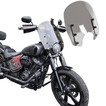 Akrilno prednje staklo za motocikl Harley Dyna Streetfighter/Softail — model: prednje staklo, materijal: akril, marka: Hgp