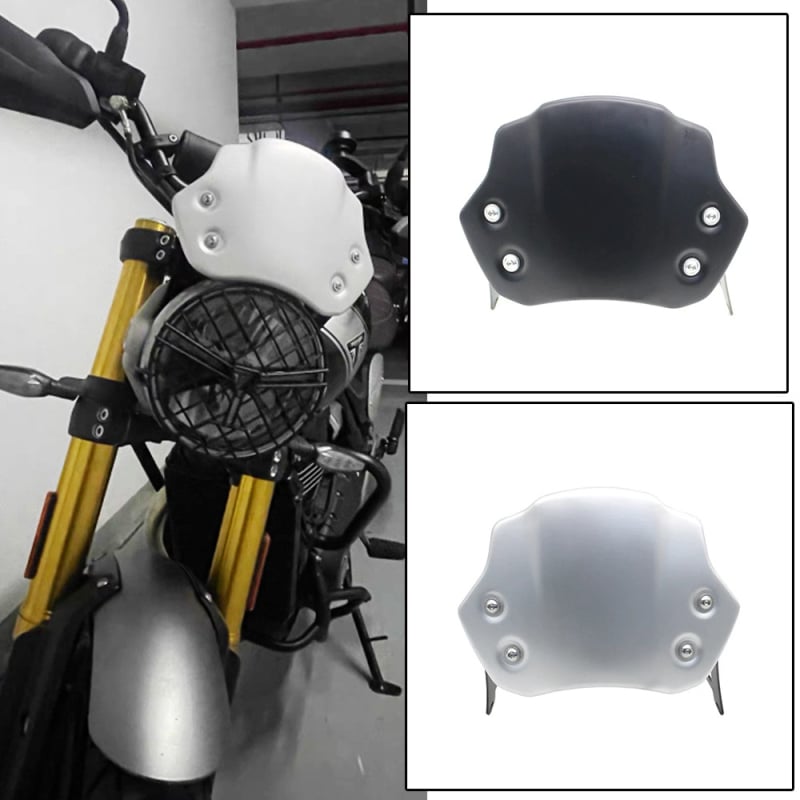 Prednje vjetrobransko staklo motocikla od aluminijske legure za Triumph SPEED400/SCRAMBLER 400X, brend CiuCING