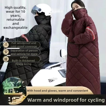 Vetrovka z Oxfordového materiálu, nepremokavá, jednodielna konštrukcia, vhodná pre trojkolesové vozidlo, motocykel a elektrické vozidlo.