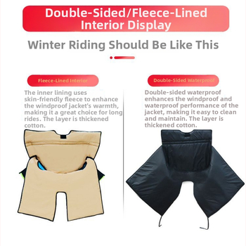 Κουβέρτα ανεμοθώρακα για μοτοσικλέτα – PVC, αδιάβροχο, μάρκα Touran Wins, χειροκίνητο αποσυναρμολόγηση