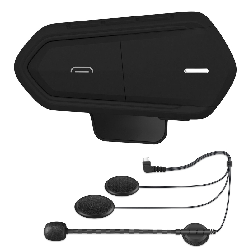 Bluetooth slušalica za motociklističku kacigu, Type-C, bežična, za pozive tijekom vožnje, model B35