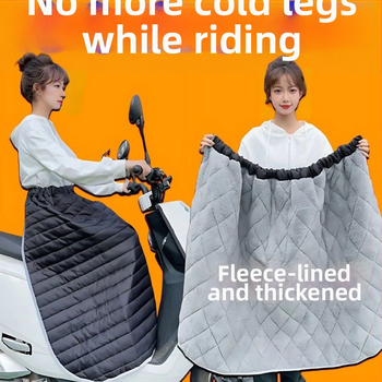 Vetruodolná prikrývka s výplňou z peria pre elektrické vozidlá a bicykle; tlač loga možná; štýl 35909850