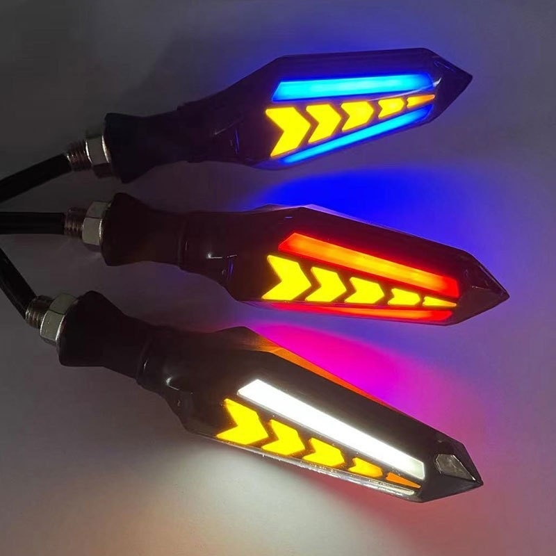 SX-052 Motociklistička LED pokazivač smjera tipa strelice, dvostrani, za motocikle, motocross, cestovne motocikle i sportski automobil