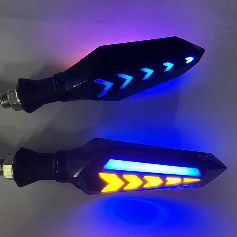 SX-052 Motociklistička LED pokazivač smjera tipa strelice, dvostrani, za motocikle, motocross, cestovne motocikle i sportski automobil