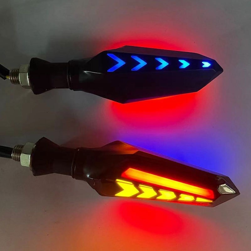 SX-052 Motociklistička LED pokazivač smjera tipa strelice, dvostrani, za motocikle, motocross, cestovne motocikle i sportski automobil