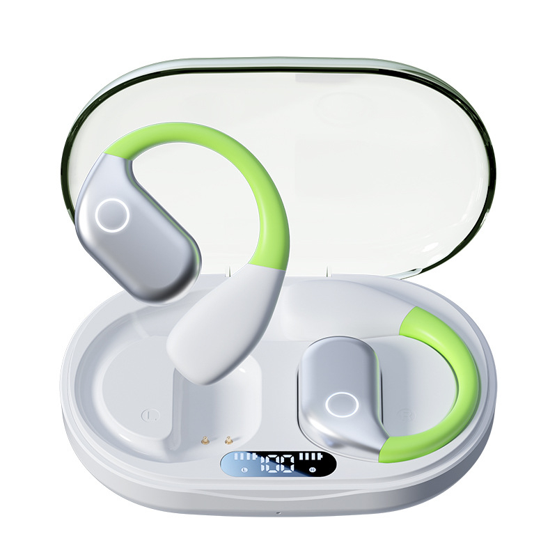 Prijenosne Open-Ear Bluetooth slušalice za sport i trčanje, bežične, Bluetooth 5.4, 4–8 sati trajanja, vodootporne