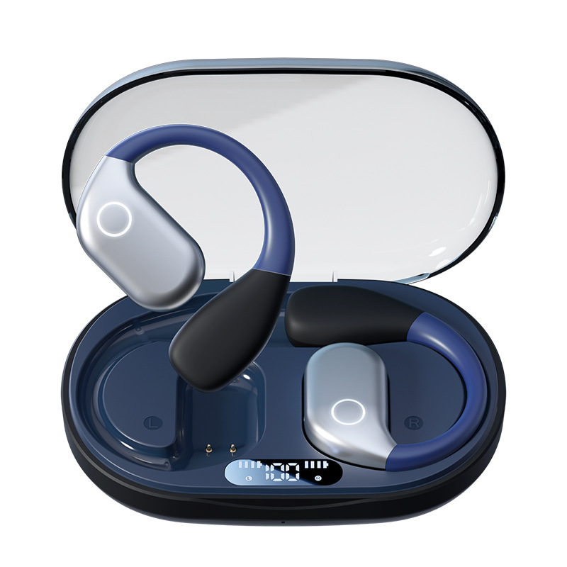 Prijenosne Open-Ear Bluetooth slušalice za sport i trčanje, bežične, Bluetooth 5.4, 4–8 sati trajanja, vodootporne