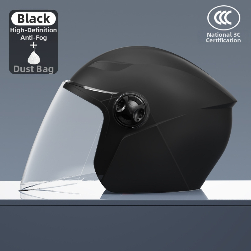 AXK ABS polu-kaciga za električni motocikl, unisex, 3C certifikat, četiri sezone uporabe, zimna toplina