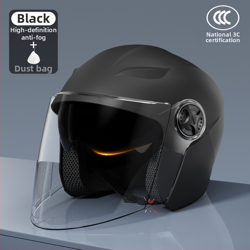 AXK ABS polu-kaciga za električni motocikl, unisex, 3C certifikat, četiri sezone uporabe, zimna toplina